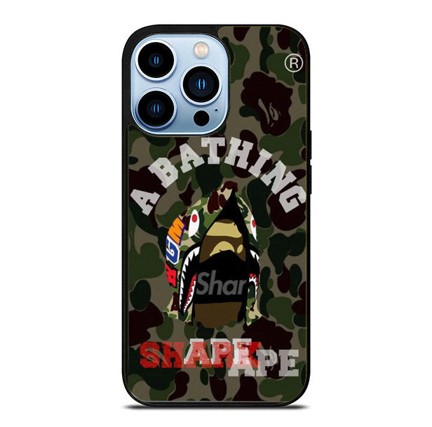 Bape Shape Ape Camo iPhone 14 Pro Max Case