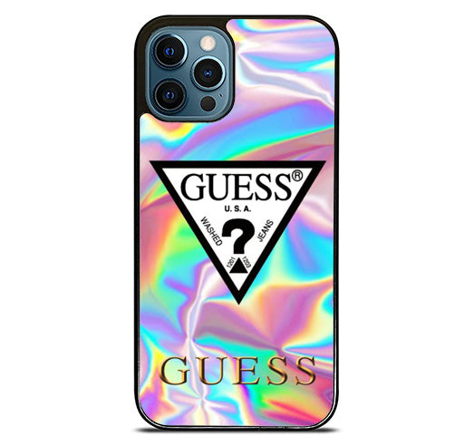 Guess Holographic iPhone 14 Pro Max Case