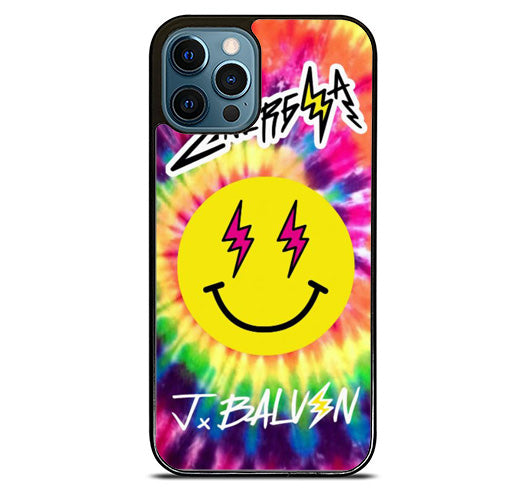 J Balvin Energia Logo Rainbow Dye iPhone 14 Pro Max Case