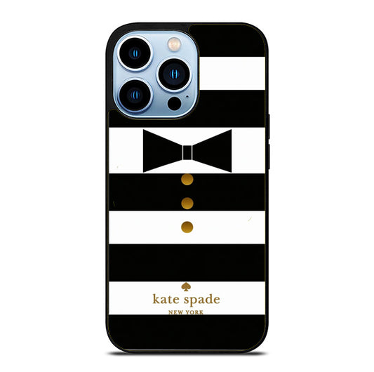 Kate spade NY Black White iPhone 14 Pro Max Case