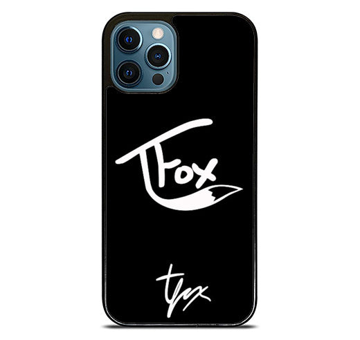 Tanner Fox Black Signatute iPhone 14 Pro Max Case