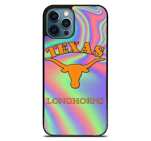 Texas Longhorns Holographic iPhone 14 Pro Max Case