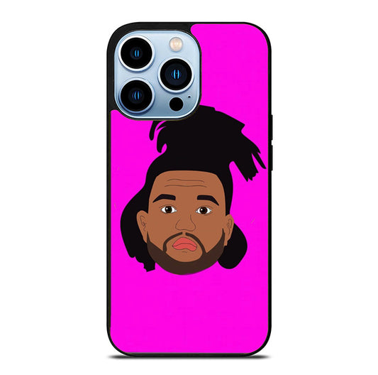 The Weeknd Art Emoji iPhone 14 Pro Max Case