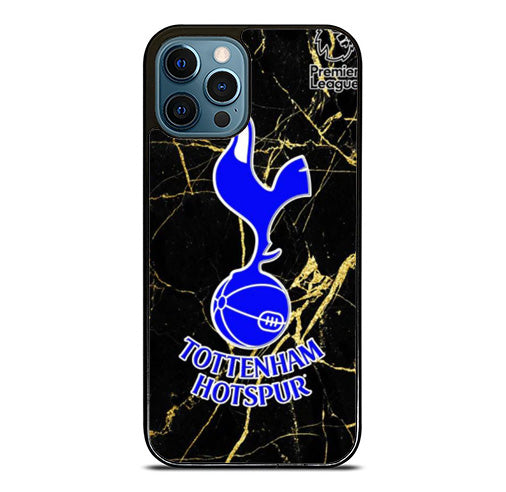 Tottenham Hotspur Black Marble iPhone 14 Pro Max Case