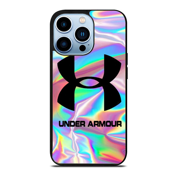 Under Armour Logo Holographic iPhone 14 Pro Max Case