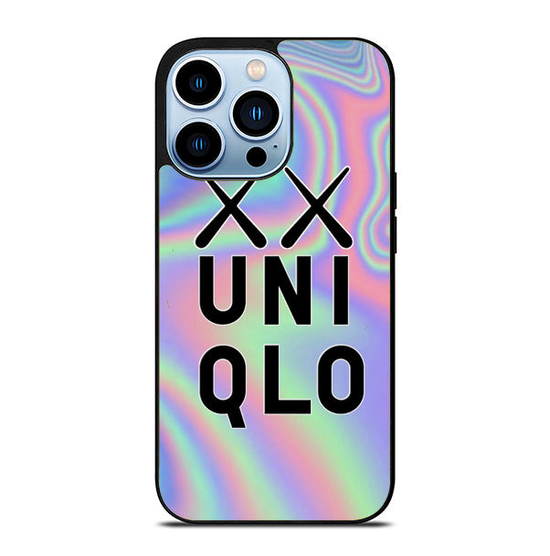 Uniqlo X Kaws Holographic iPhone 14 Pro Max Case