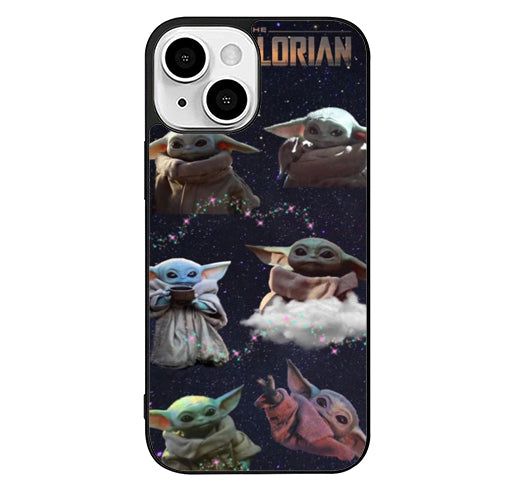 Baby Yoda Mandalorian iPhone 15 Plus Case