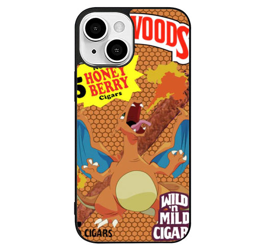 backwoods charizard honey iPhone 15 Plus Case