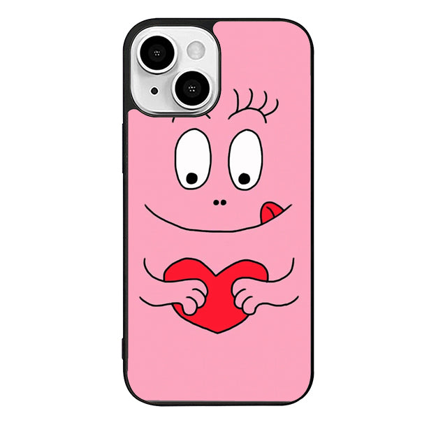 Barbapapa Cute Pinky iPhone 15 Plus Case