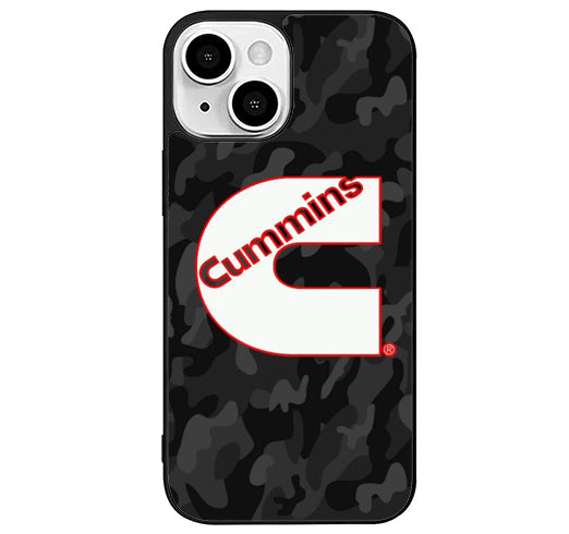 Cummins Black Camo iPhone 15 Plus Case