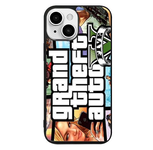 Grand Theft Auto V GTA iPhone 15 Plus Case