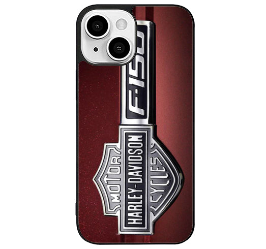 harley davidson red iPhone 15 Plus Case
