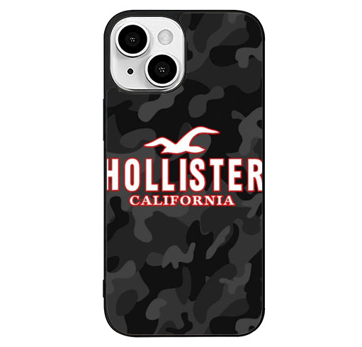 Hollister Black Camo iPhone 15 Plus Case