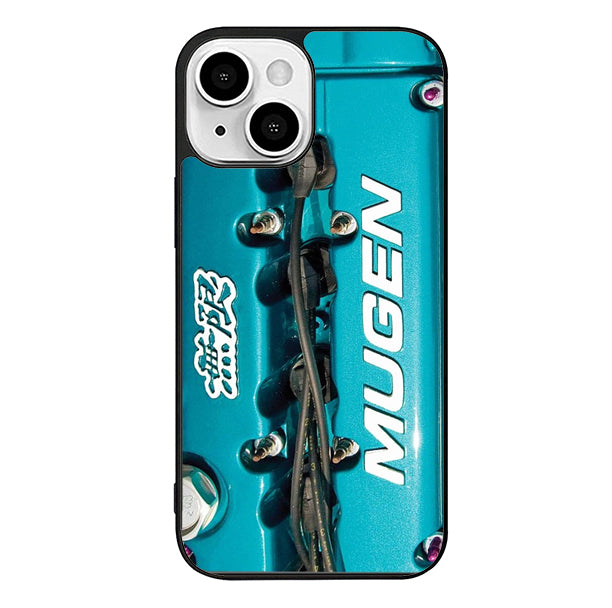 Honda Mugen Engine Mint iPhone 15 Plus Case