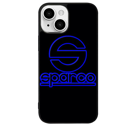 Sparco Logo Black iPhone 15 Plus Case
