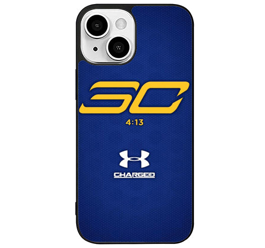 Stephen Curry UA Logo iPhone 15 Plus Case