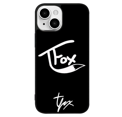 tanner fox black signature iPhone 15 Plus Case