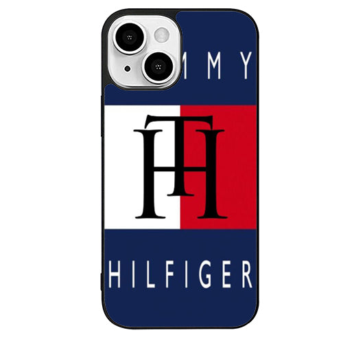tommy hilfiger logo TH iPhone 15 Plus Case