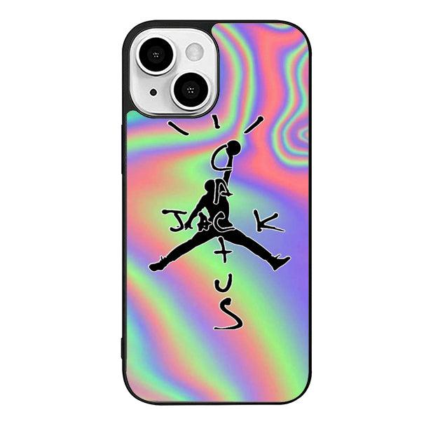 Travis Scott Jack Cactus X Jordan Holographic iPhone 15 Plus Case