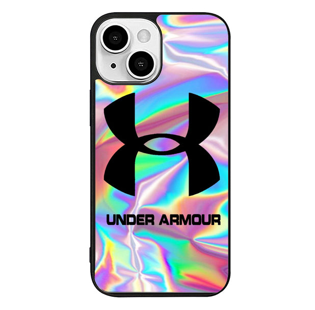 Under Armour Logo Holographic iPhone 15 Plus Case