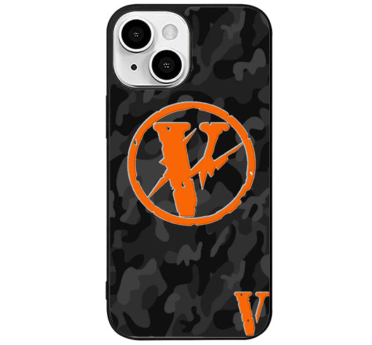 Vlone Black Camo iPhone 15 Plus Case