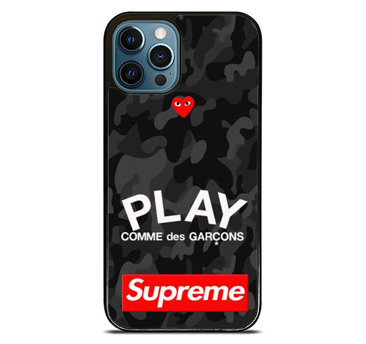 Comme Des Garcons Camo iPhone 15 Pro Max Case