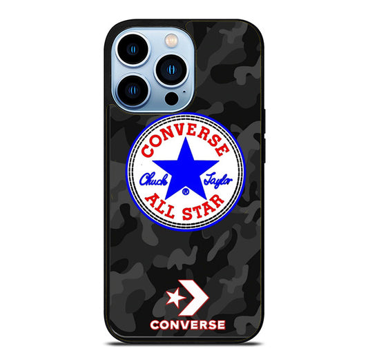Converse Logo All Star Camo iPhone 15 Pro Max Case