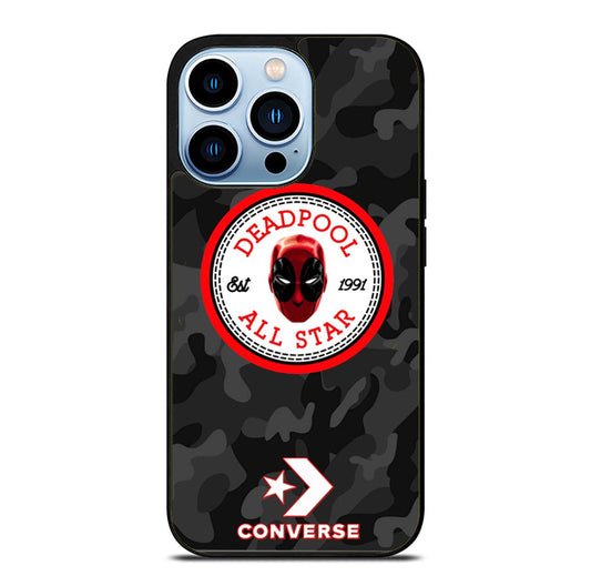 Converse X Deadpool Camo iPhone 15 Pro Max Case