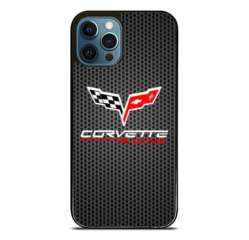corvette racing black carbon iPhone 15 Pro Max Case