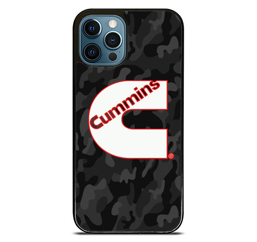 Cummins Black Camo iPhone 15 Pro Max Case