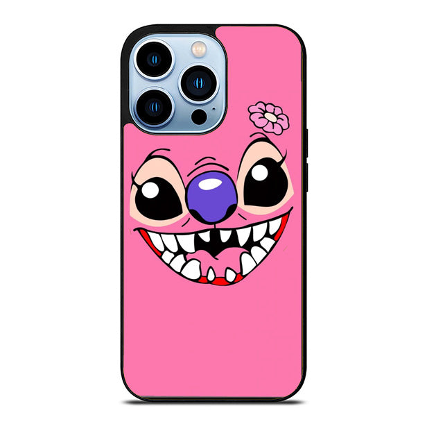 Disney Stitch Angel Pink iPhone 15 Pro Max Case