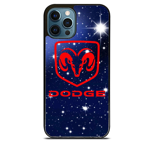 Dodge Logo Galaxy Stars iPhone 15 Pro Max Case