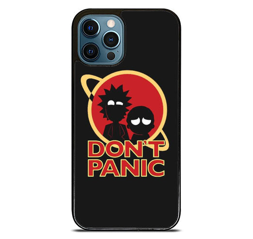 Dont Panic Rick Morty iPhone 15 Pro Max Case