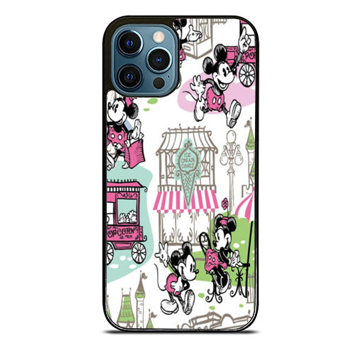 Dooney and Bourke Mickey Mouse Pink iPhone 15 Pro Max Case