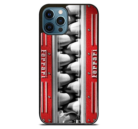 Ferrari Custom Engine iPhone 15 Pro Max Case
