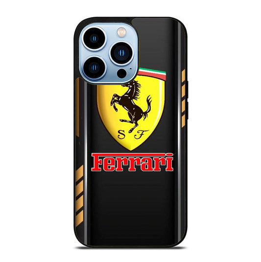 Ferrari Logo Strip iPhone 15 Pro Max Case