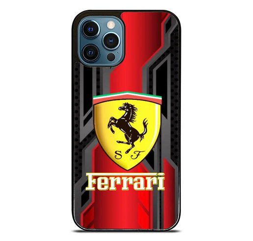 Ferrari Red Custom iPhone 15 Pro Max Case