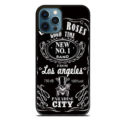 Guns N Rose Paradise Logo iPhone 15 Pro Max Case