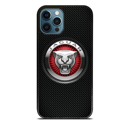 jaguar logo carbon iPhone 15 Pro Max Case