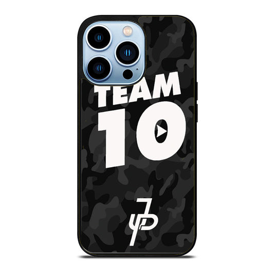 Jake Paul Team 10 Black Camo iPhone 15 Pro Max Case
