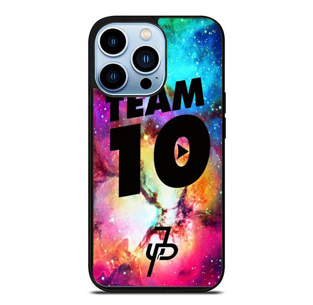 Jake Paul Team 10 Galaxy Merch iPhone 15 Pro Max Case