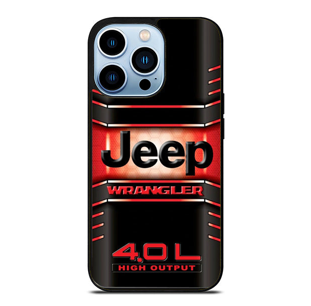 JEEP Wrangler 4.0L iPhone 15 Pro Max Case