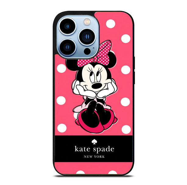 Kate Spade Pink polkadot iPhone 15 Pro Max Case