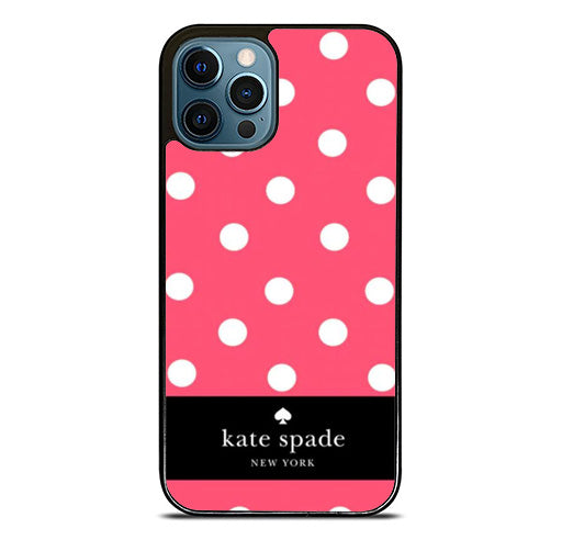 katespade NY pink polkadot iPhone 15 Pro Max Case