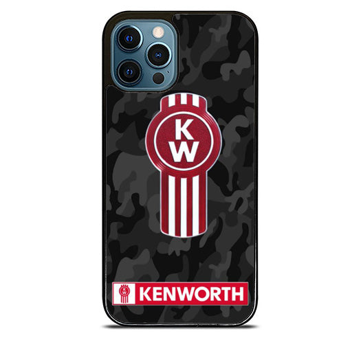 Kenworth Black Camo Design iPhone 15 Pro Max Case