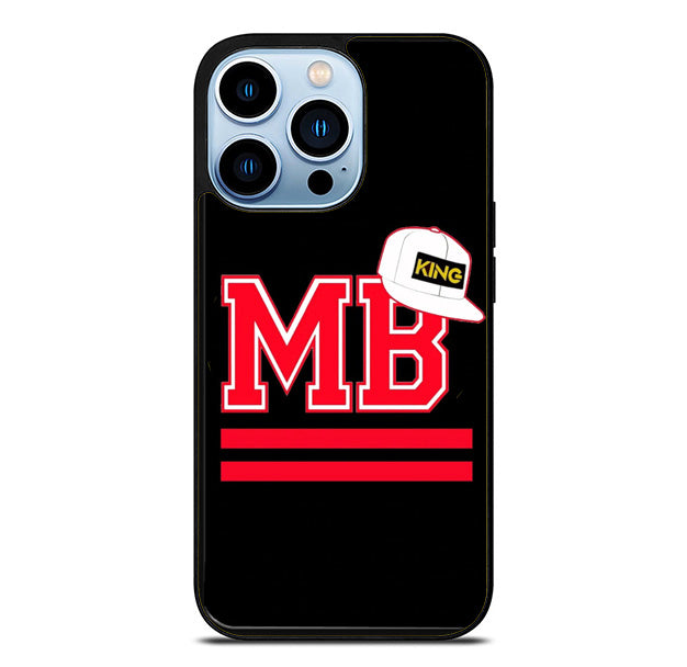 King Mario Bautista Red Logo iPhone 15 Pro Max Case