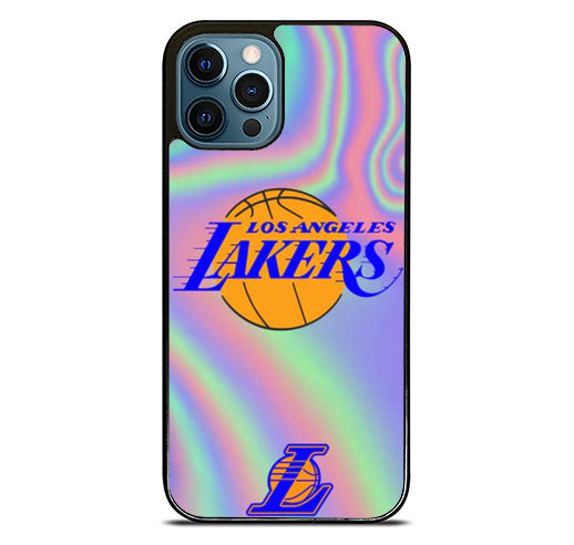 LA lakers logo holographic iPhone 15 Pro Max Case