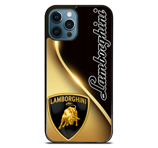 Lamborghini Black Gold iPhone 15 Pro Max Case