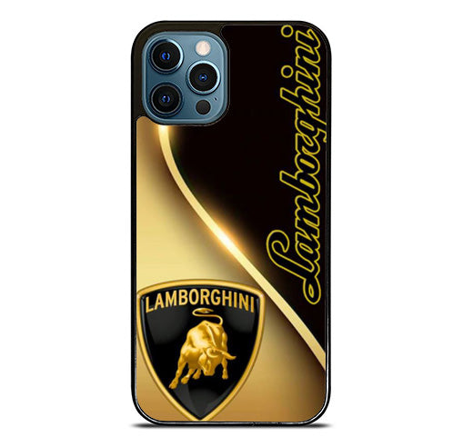 lamborghini logo gold cover iPhone 15 Pro Max Case