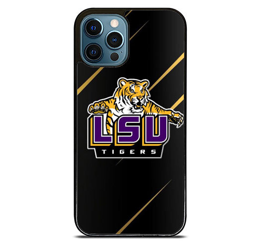LSU Tigers Football Black iPhone 15 Pro Max Case